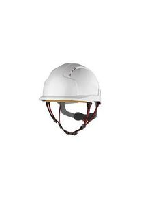 JSP® JSP JSP EVOLite White Safety Helmet with Chin Strap, AdjustableVentilated - AJS260-000-100