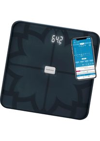 Medisana , Körper-Analyse-Waage »BS 450« Gewicht, Körperfett, Körperwasser, Muskelanteil,Knochengewicht,BMI,BMR , schwarz