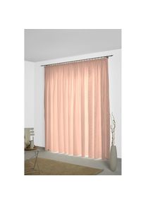 WIRTH, Vorhang &raquo;Neveres&laquo; 1 Stk. tlg., puder, Jacquard, Baumwolle