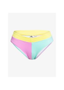 Quiksilver , Bikini-Hose »Color Block« , lila , Stoff: Leichtes Mischgewebe aus...