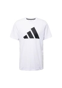 adidas Performance Funktionsshirt 'Train Essentials Feelready' Herren, schwarz / wei&szlig;, Gr&ouml;&szlig;e L