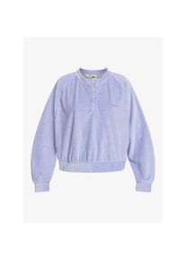 Quiksilver , Sweatshirt »Newer Spot« , lila , Stoff: Kord aus Baumwolle und Polyester