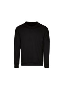 TRIGEMA , Sweatshirt »Sweatshirt mit angerauter Innenseite« , schwarz , Sweat-Qualität
