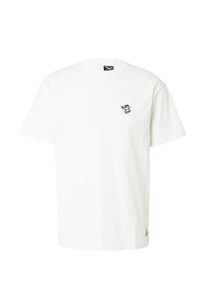 Iriedaily T-Shirt 'Irietape' Herren, grün / dunkelpink / schwarz / weiß, Größe XL