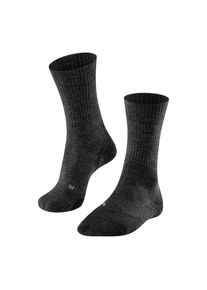 Falke Tk 2 Wool Wandersocken Herren - grau - Gr. 46-48 - Merinowolle/Polyamid