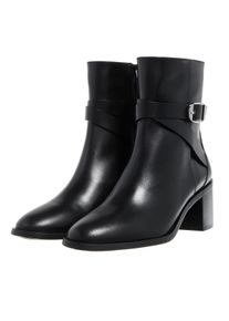 Stuart Weitzman Stiefel & Boots - Esme Belted Zip Bootie - Gr. 39 (EU) - in Schwarz - für Damen