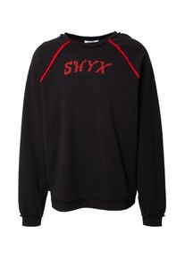 SHYX, Hommes Sweat-shirt, rouge / noir
