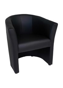 Boxxx Sessel , Schwarz , Textil , 68x78x65 cm , Wohnzimmer, Sessel, Sessel