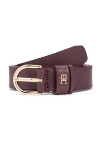 Tommy Hilfiger G&uuml;rtel 'ESSENTIAL EFFORTLESS' Damen Gr&ouml;&szlig;e 115 dunkelrot