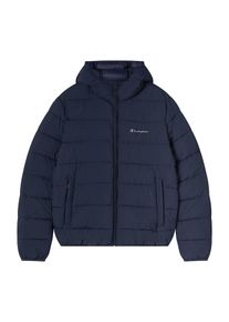 Champion Authentic Athletic Apparel, Hommes Veste d’hiver, bleu marine / gris