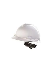 MSA Safety MSA Safety V-Gard White Safety Helmet, Adjustable - GV112-0000000-000