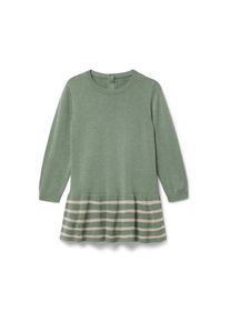 Tchibo - Robe en tricot pour enfant avec laine certifi&eacute;e RWS - taille: 122/128 - beige/vert
