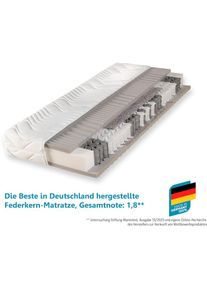 Beco Taschenfederkernmatratze »Maxima Plus, Matratze in 90x200 und vielen weiteren Grössen erhältlich!« Matratze, 7 Zonen, 90x200 cm in H3 von Stiftung...
