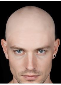 Latex Bald Cap, Beige