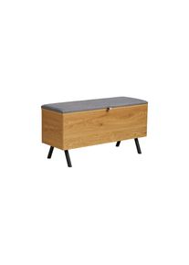 Sitzbank »Barco Bench mit Stauraum 33 x 92 x 48 cm« Sitzbank im Eichenlook , House Nordic