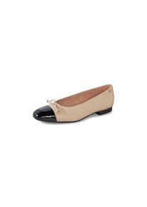 Paul Green - Ballerina, beige, Gr. 39, Bis Gr&ouml;&szlig;e 43, Leder