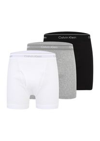 Calvin Klein Underwear, Hommes Boxers, gris chin&eacute; / noir / blanc