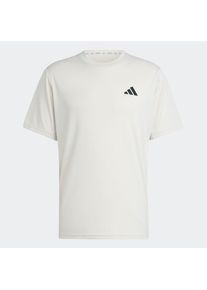 adidas Performance Funktionsshirt 'Train Essentials Feelready Novelty' Herren, greige, Größe M