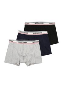 Jack & Jones JACK & JONES, Hommes Boxers, bleu foncé / gris clair / multicolore / rose clair / noir