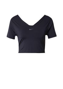 Nike Funktionsshirt 'One Classic' Damen, hellblau / schwarz, Größe XL