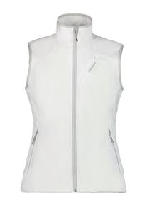 Icepeak Sportweste 'Brush' Damen, hellgrau / wei&szlig;, Gr&ouml;&szlig;e S