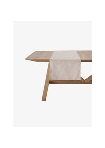 LE Jacquard Francais Chemin de table Vegetal Mood hêtre