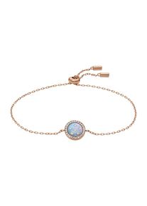 Fossil, Femmes Bracelet 'Merrit', bleu clair / or rose / transparent
