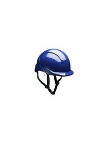 Centurion Safety Centurion Safety Concept SecurePlus Blue Helmet with Chin Strap, Adjustable - 9008404 S08CBL