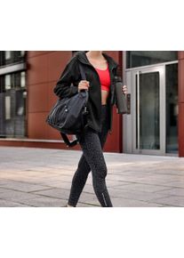 Tchibo - Veste à capuche en sweat - taille: L - noir