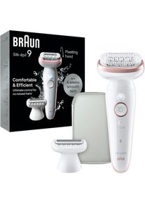 Braun , Epilierer »Silk-épil 9 9-030« Rasier-& Trimmeraufsatz, mit Etui , rosa , Epiliere nach deinen eigenen Regeln: Braun Epilierer erfassen...