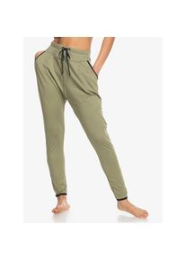 Roxy , Yogahose »Love Aint Enough« , grün , Stoff: weicher, leichter Stoff