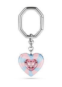 Swarovski Schl&uuml;sselanh&auml;nger 'Key' Damen Gr&ouml;&szlig;e One Size hellblau / hellpink / silber