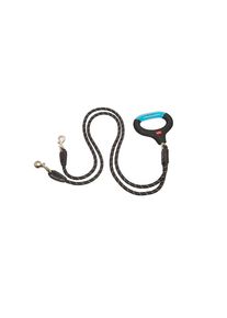 Ackerman Hundeleine»WigziDualDoggieGelM/L« , blau