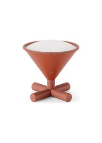 Tischleuchte »Cono Rot« Warmweiss , Umbra