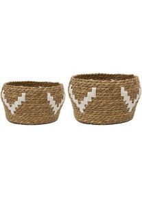 Ackerman Aufbewahrungskorb»Korb2erSetausGrass« , braun