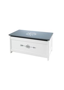 Spielzeugtruhe »Spielzeugtruhe Rock Star Baby« , silberfarben , Roba