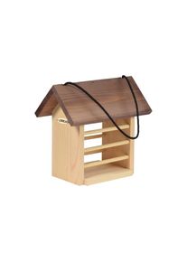 dobar green label , Futterspender »22 x 14 x 21 cm Holz« Holzart: Kiefer (Europa) , braun