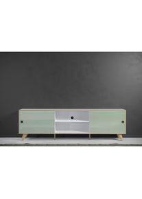 TV-Rack »Adelaide« Modernes Design , grün , INTER-FURN