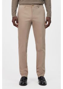 Drykorn AJEND Konfektionierte Hose in Technostretch-Satin in beige, Größe 33x36