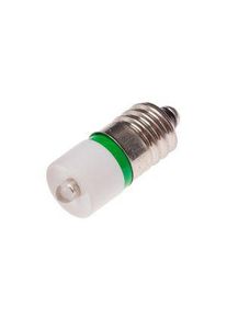 realspace Pro RS PRO Green LED Indicator Lamp, 24V ac/dc, E10 Base, 10mm Diameter, 1610mcd - 204704