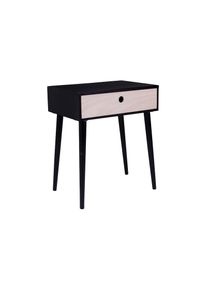 Nachttisch »Nachttisch Parma 54.5« , schwarz , House Nordic