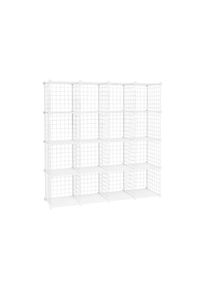 Regal »aus, Weiss« , weiss , Songmics