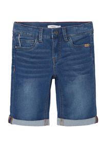 name it , Jugendliche , Jeansshorts »NKMTHEO XSL DNM L SHORTS 6622-CL NOOS« Viskosemischung, Stretch , blau , Slim Fit Jeansshorts mit normaler...