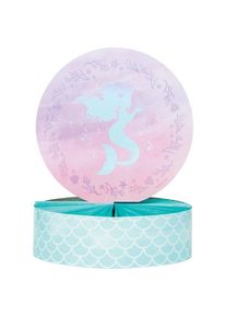 Centrotavola iridescente sirena 30,5 cm