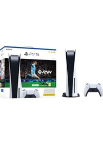 Sony , Konsolen-Set »EA Sports FC« 825 GB , schwarz-weiss , Spielen Sie Ihre Lieblingsspiele für PS5 auf Ihrem Fernseher in atemberaubendem 4K