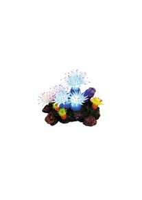 Aquariendeko »Aplysina mit Pflanzen LED 45428 x 12 x 11 cm« , bunt , Nobby