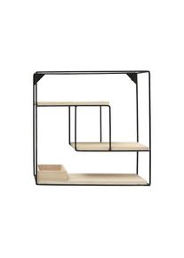 Regal »Tjorge« , schwarz , Boltze