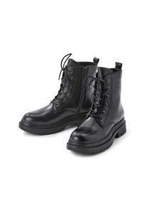 Tchibo - Leder-Boots - Damen - Gr. 38 - schwarz