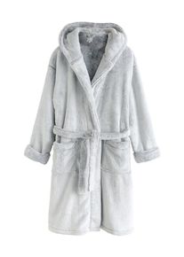 next, Femmes Peignoir long, gris clair