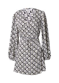 Glamorous, Femmes Robe, jaune / noir / blanc